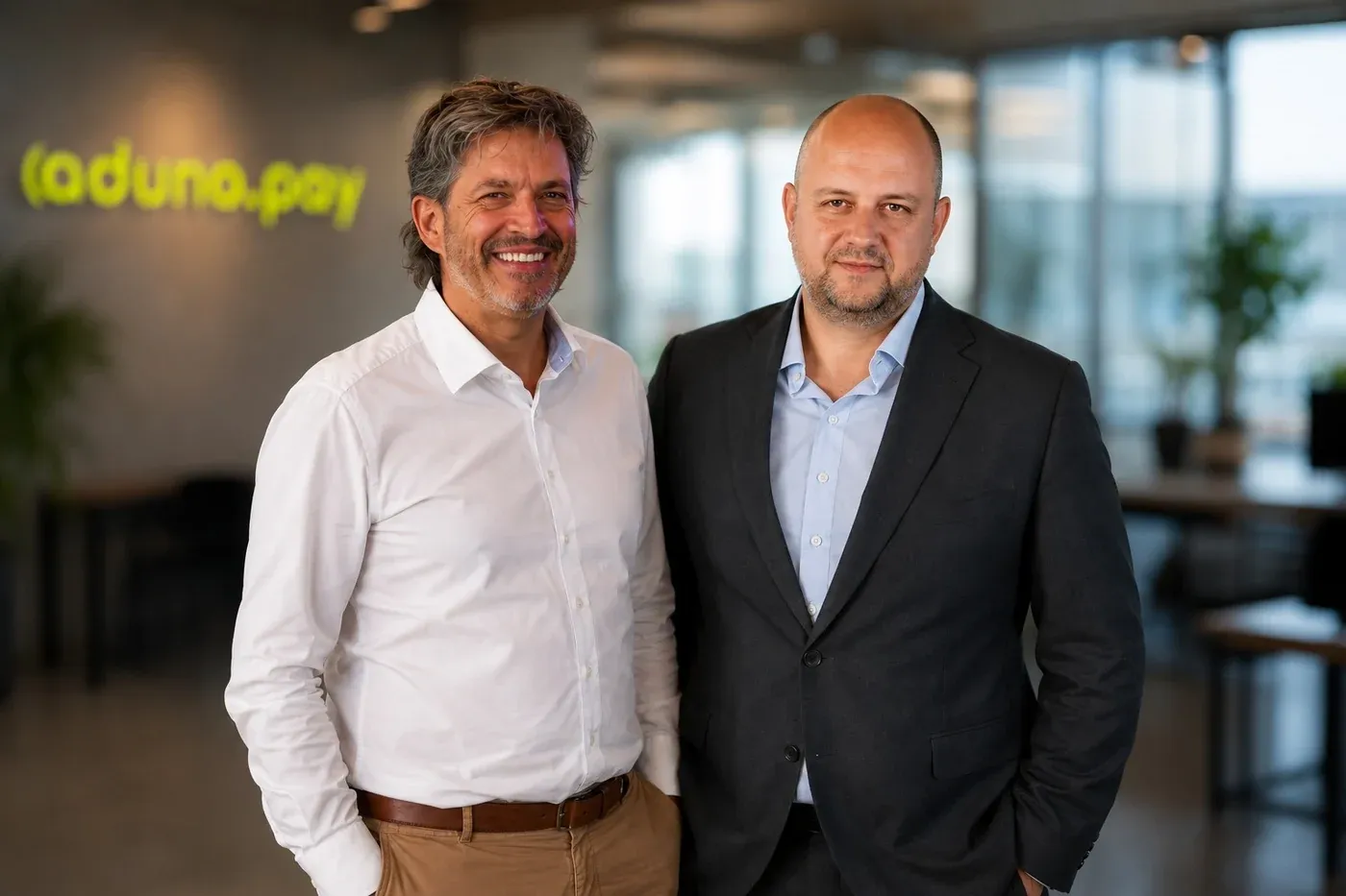 Mario Manhart und Marco Casagrande, die Gründer von Aduno Pay